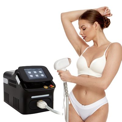 Tiga panjang gelombang FDA Diode Laser Machine Penghapusan Rambut