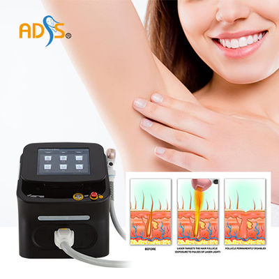 Mesin Es Penghilang Bulu Laser Permanen, Peralatan Laser Dioda 808 OEM / ODM
