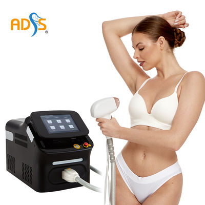 Portable 808 Diode Laser Hair Removal Machine Untuk Peremajaan Kulit