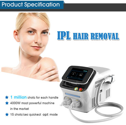 Peralatan Kecantikan Penghilang Rambut IPL 530nm-950nm, Perangkat Rumah Peremajaan Kulit IPL