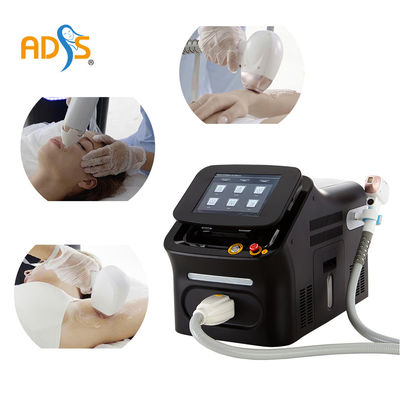 Portable 808 Diode Laser Hair Removal Machine Untuk Peremajaan Kulit