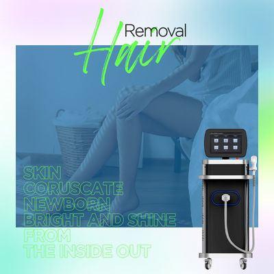 Es 808nm Diode Laser Mesin Penghilang Rambut Permanen 2-100ms Dapat Disesuaikan