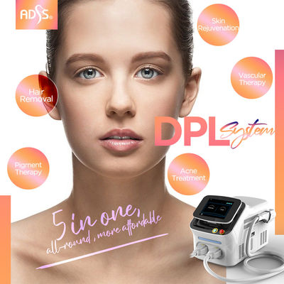 Mesin Peremajaan Kulit IPL DPL, Mesin Penghapusan Vaskular Laser 4000W
