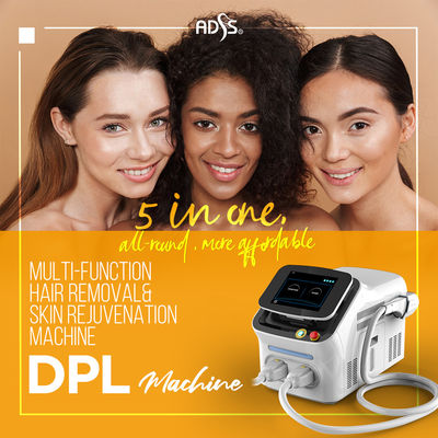 Mesin Peremajaan Kulit IPL Vertikal Mesin Penghilang Rambut Elight