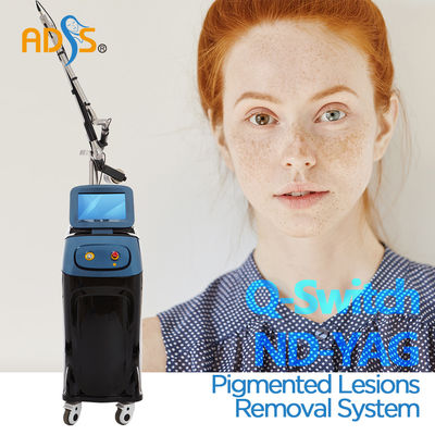 Q Switched Nd Yag Laser Pico Laser Penghilang Tato Mesin 1064nm 532nm