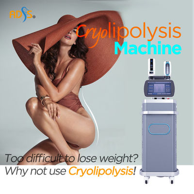 Mesin Pelangsing Cryolipolysis 360 3000W Mesin Kavitasi Vakum Dengan 4 Pegangan