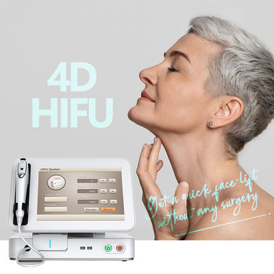 Mesin HIFU 2 In 1 Mesin Ultrasound Berfokus Intensitas Tinggi Dengan Sentuhan Warna 15 Inci