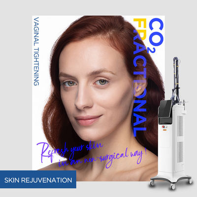 Salon Fractional CO2 Laser Machine Pendingin Udara Untuk Menghilangkan Jerawat