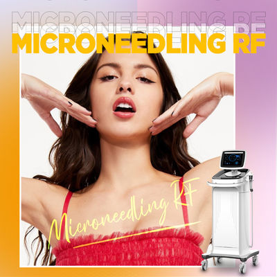 Mesin Jarum RF Mesin RF Pecahan Untuk Pengobatan Bekas Jerawat Fractional Microneedle RF