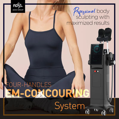 4 Pegangan EM Slim Machine Body Sculpting Mesin Emslim Neo RF