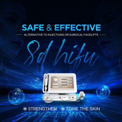 High Intensity Focused Ultrasound Hifu 8d Face Machine AC110V-240V