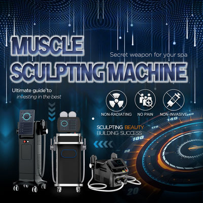 Ems Body Sculpting Machine Ems Electromagnetic Stimulation Device Self Sculpting Slimming Machine (Mesin Penciptaan Tubuh Ems)