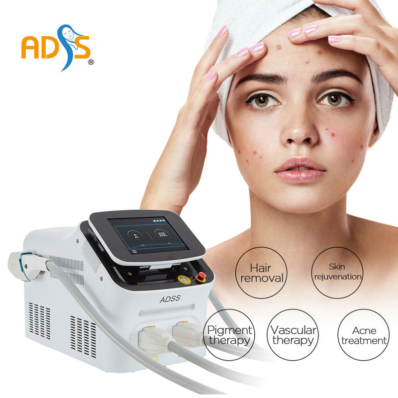 Mesin Penghilang Rambut IPL Portable Yang Kuat Penghilang Kerut Ukuran Spot 10*50mm